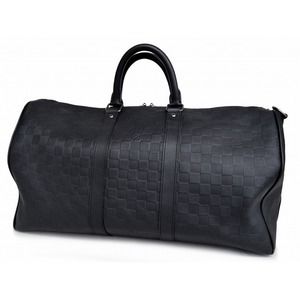 Louis Vuitton Keepall Bandouliere 45 Boston Bag Damier Infini